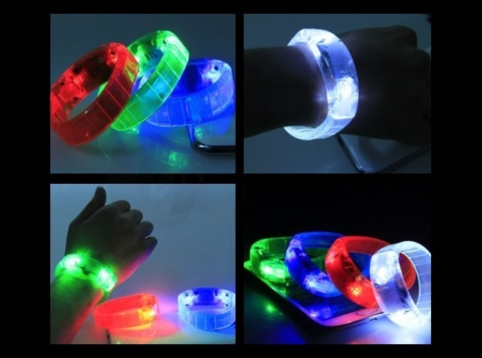 Bracelet Lumineux LED Sound Control