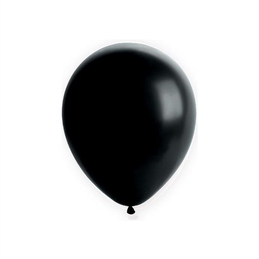 Sachet de 20 Ballons Noir Latex 30 cm